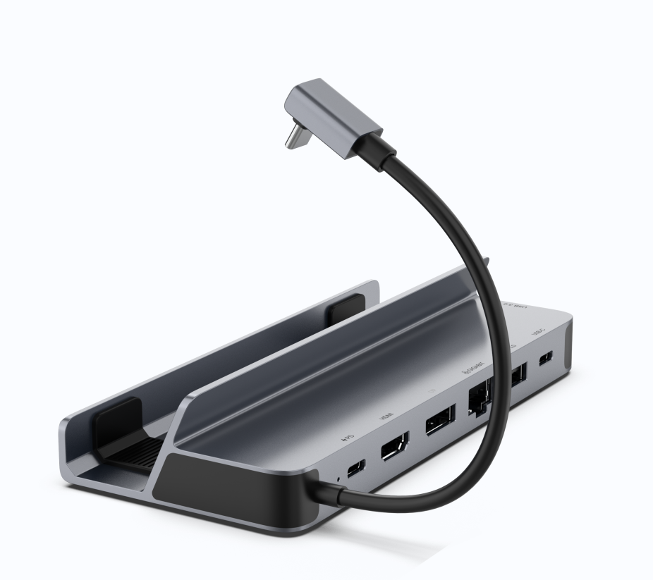 7合1 TYPE C-C 4K@60Hz，5Gbps，Steam Deck 擴展塢，支持雙視頻擴展